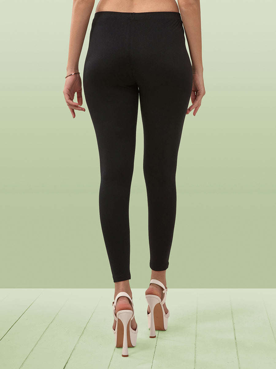 Black Ankle Premium  Leggings