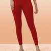 Red Premium Ankle Leggings