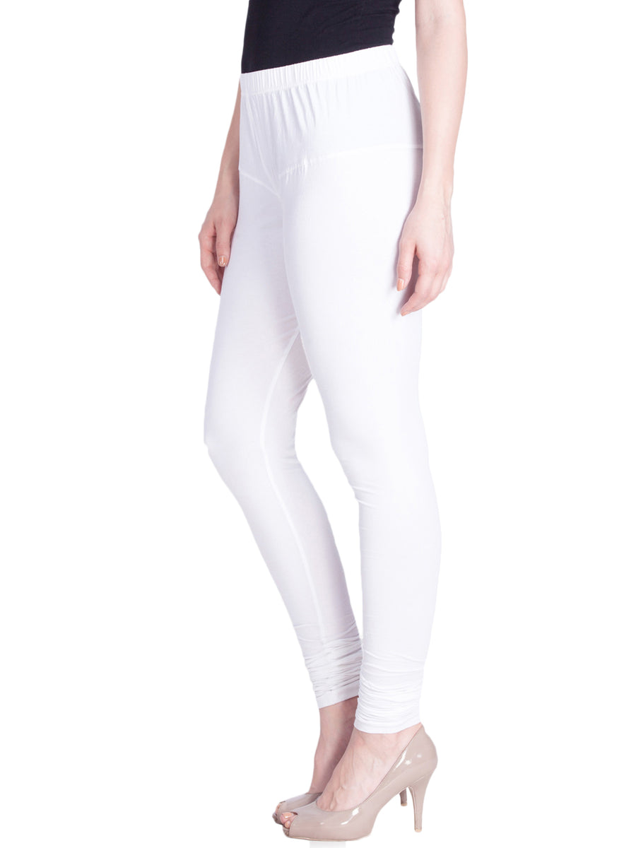 White Churidar Premium  Leggings