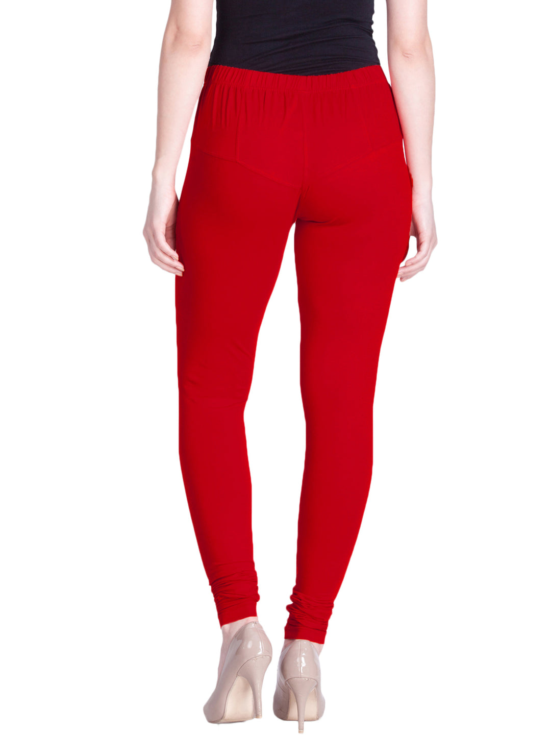 Red Premium Churidar Leggings