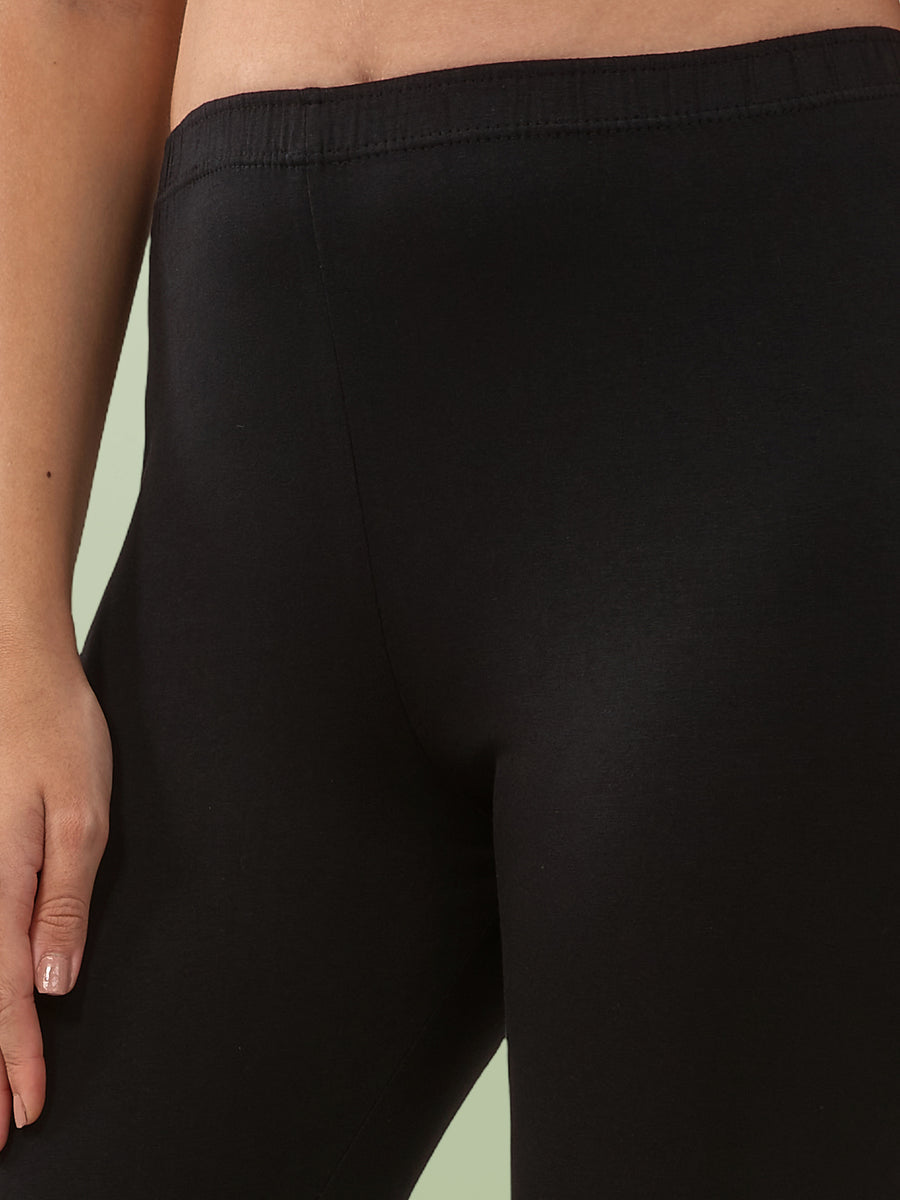 Black Ankle Premium  Leggings